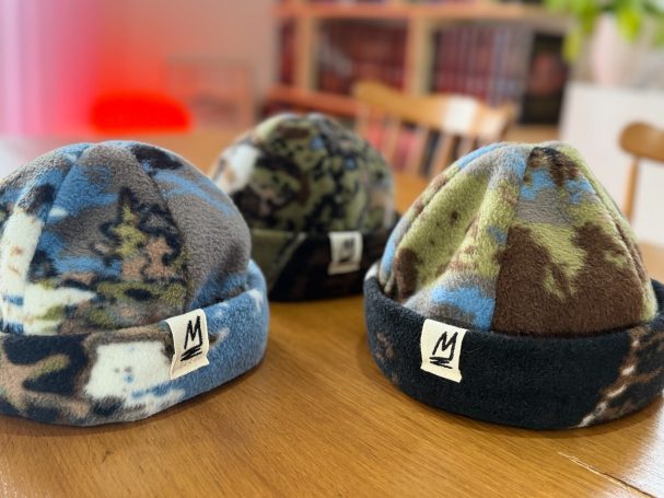 Bonnets Docker upcyclés