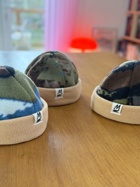 Bonnets Docker upcyclés