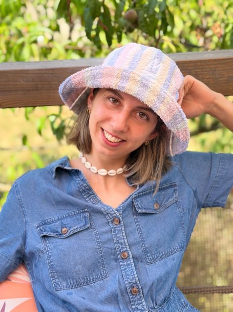 Bob "l'éponge" vintage upcyclé