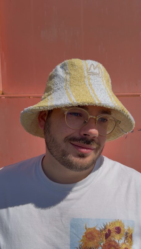 Bob "l'éponge" vintage upcyclé